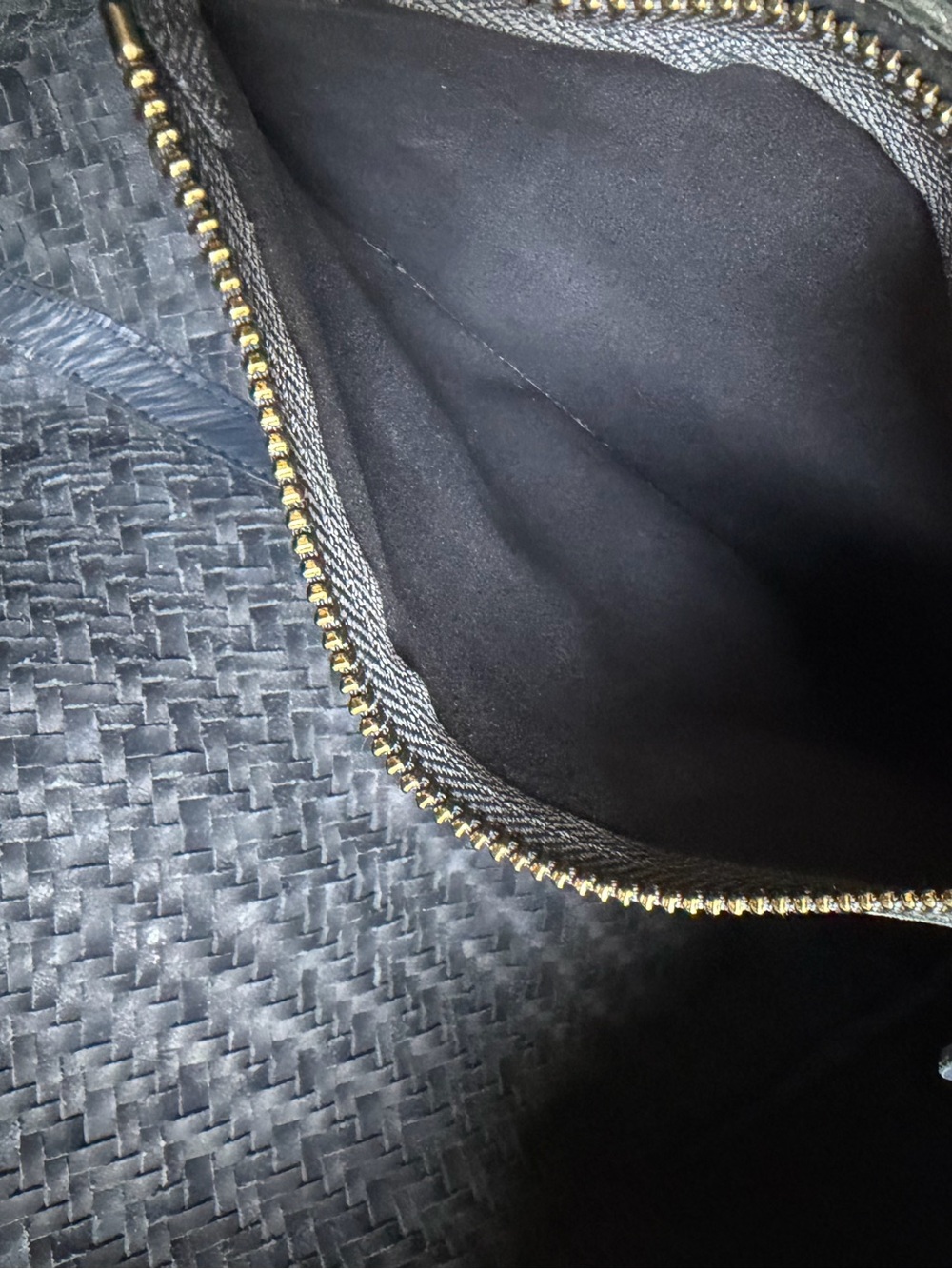 Madewell The Signature Woven Tote Leather Shoulder Handbag - Picture 13 of 15
